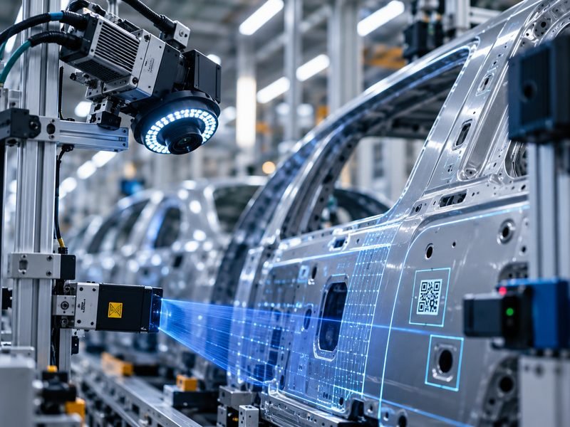 Línea de montaje del sector de automoción